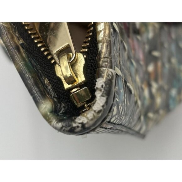 Brahmin Medium Asher Retrogade Melbourne Croc Embo Leather Satchel New - Picture 10 of 10